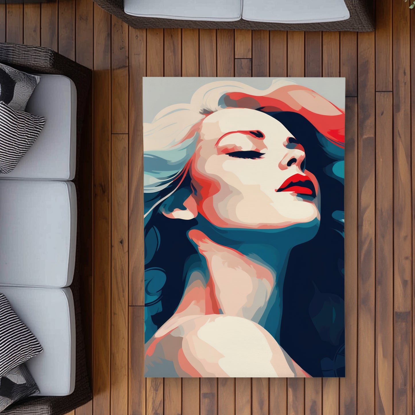 La beauté à l'état pur - Tapis d'extérieur pour la décoration intérieure