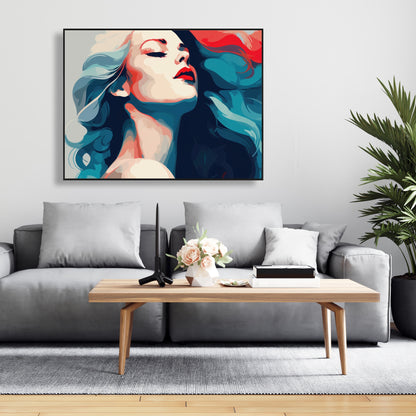 Beauty at its purest - 36"x36" Framed canvas