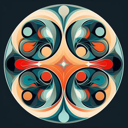 Opening your mind - 36"x36" Framed canvas