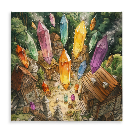 From above - Tablecloth