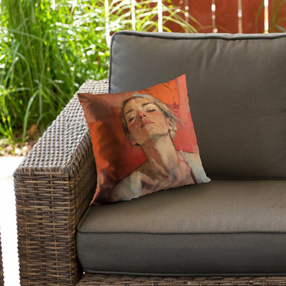 Relief Poly Twill Throw Pillow - Stylish Home Decor Accent