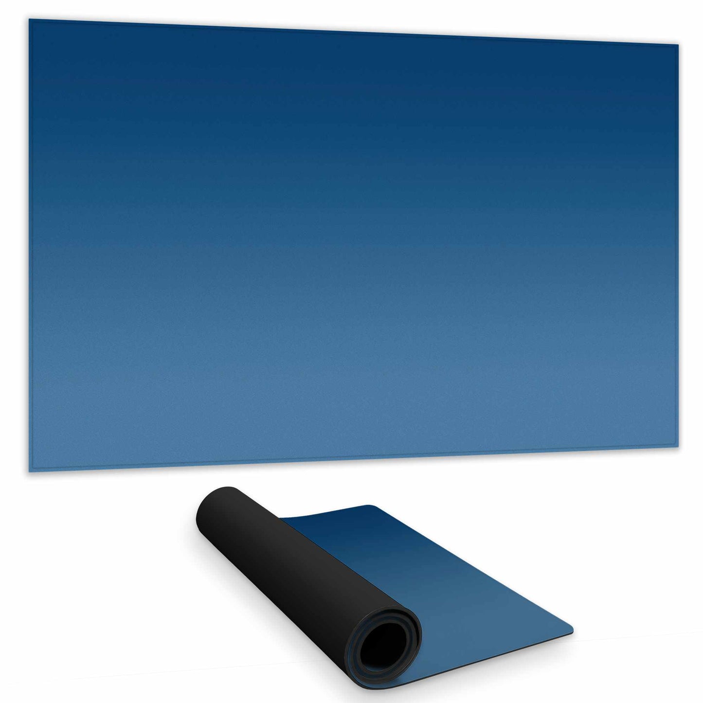 Tapis de jeu dégradé bleu foncé – Tapis de décoration intérieure élégant