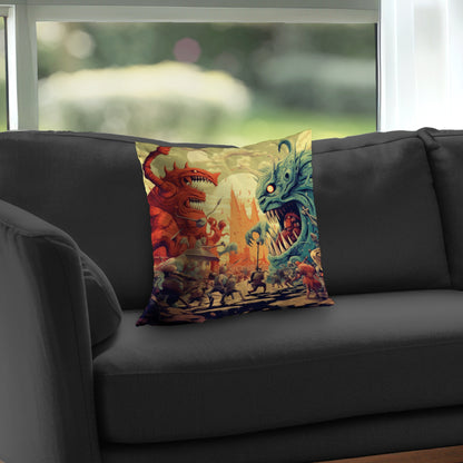 Colossi - Throw Pillow