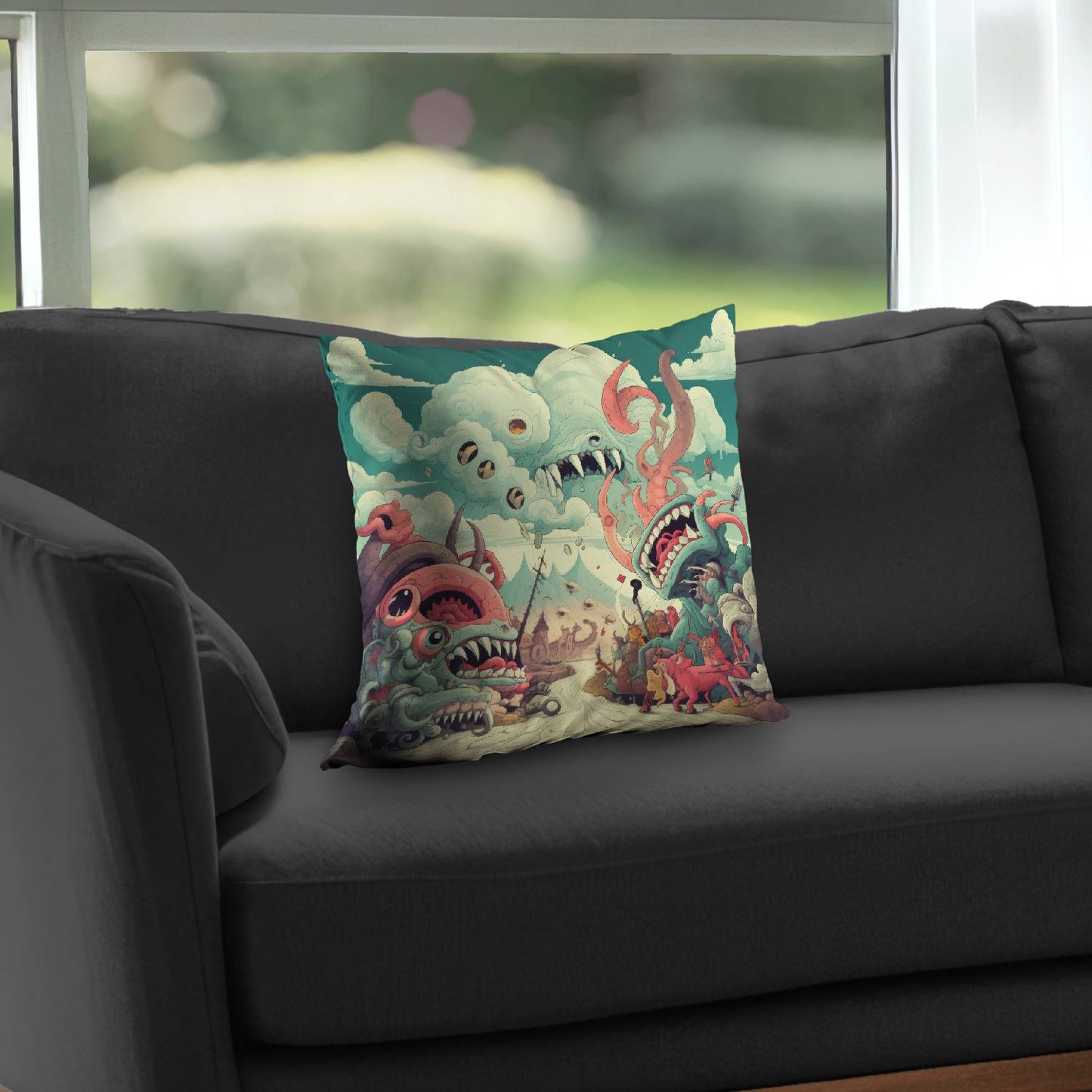 Unimaginable Red Poly Twill Throw Pillow Insert for Home Decor