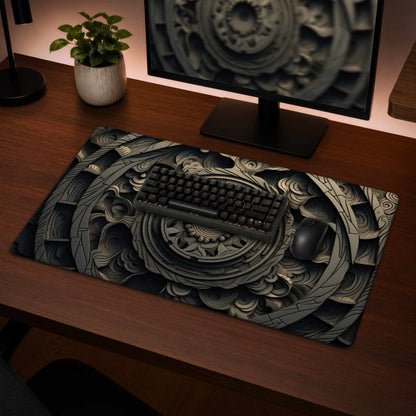 Cycles Desk Mat - Stylish Home Decor Surface Protector