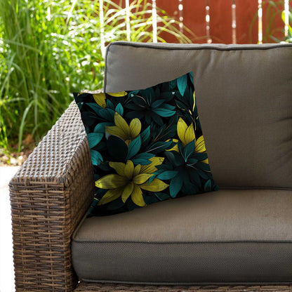 Coussin décoratif en sergé de polyester résistant | Accessoire de décoration élégant pour la maison
