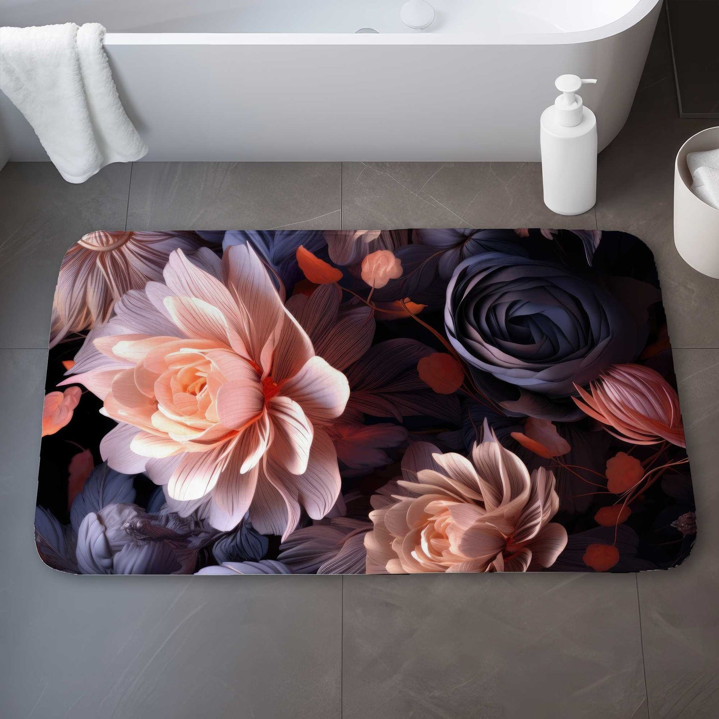 Sublime Light Bath Mat | Soft, Stylish Home Decor Rug