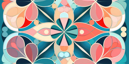 Mandala Desk Mat - Stylish Home Decor, Office Accessory