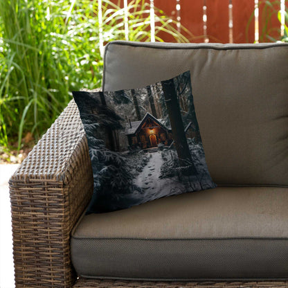Coussin décoratif en sergé de polyester The One Cabin | Accessoire de décoration intérieure