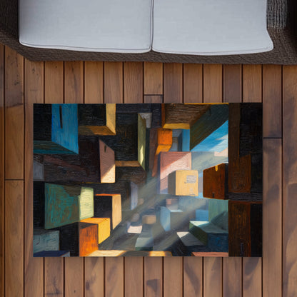 Tapis d'extérieur emballé - Solution de décoration élégante