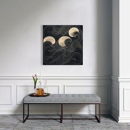 Layers - 32"x32" Canvas