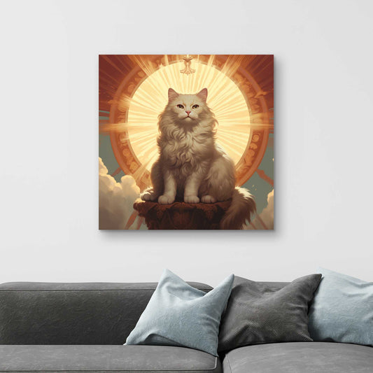 Infinite carelessness - Gray Canvas | Stylish Art