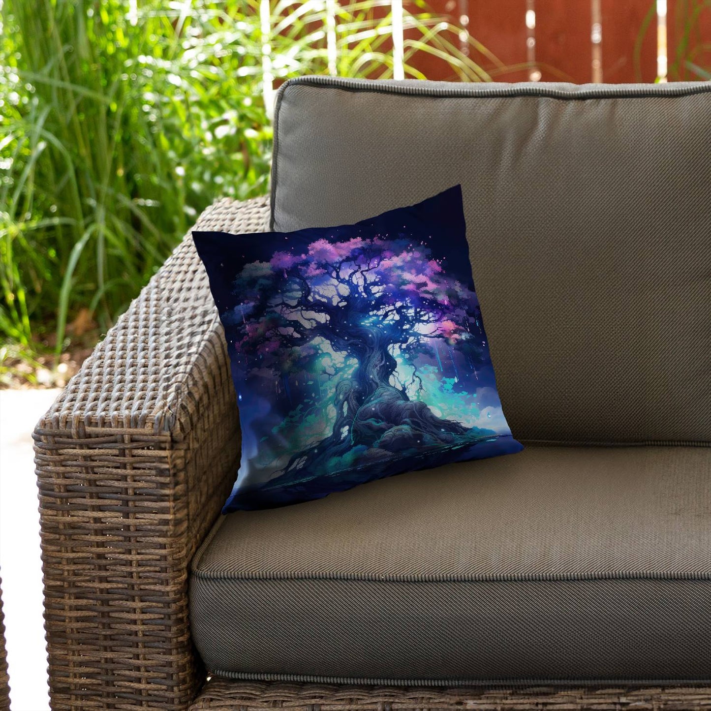 Make a wish - Throw pillow - Print on demand