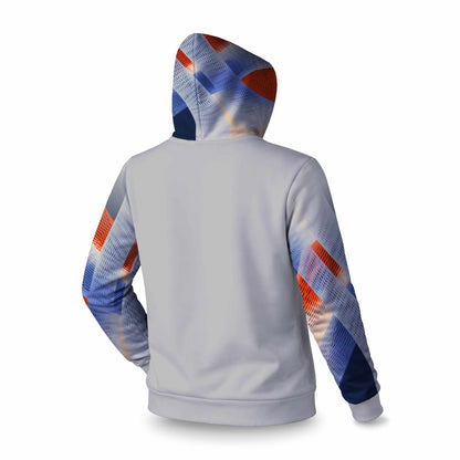 Sweat à capuche Sleevie à motif abstrait | Vêtements élégants