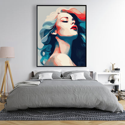 Beauty at its purest - 36"x36" Framed canvas