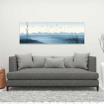 Evening marsh - 32"x32" Canvas