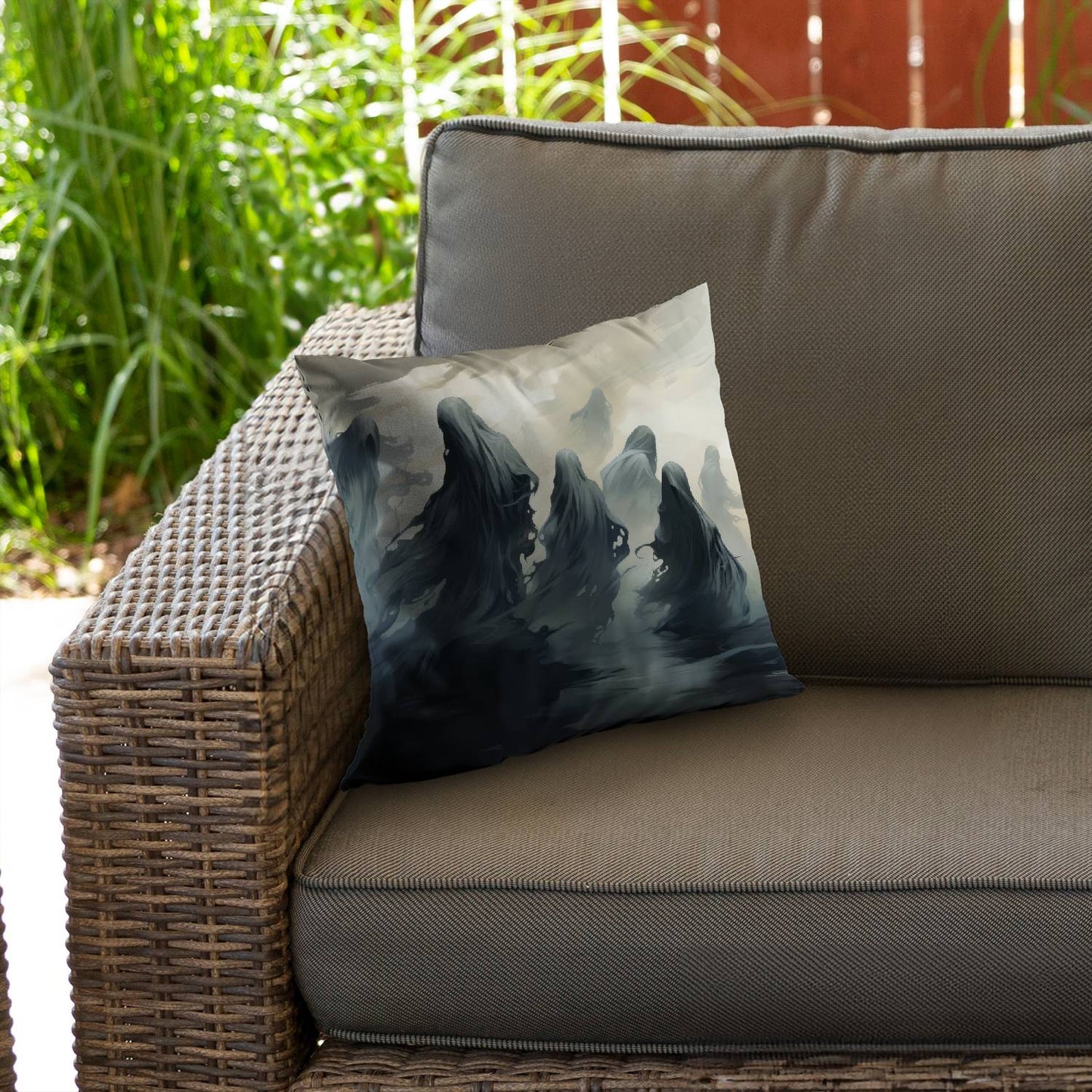 Cursed lands - Throw pillow - Print on demand