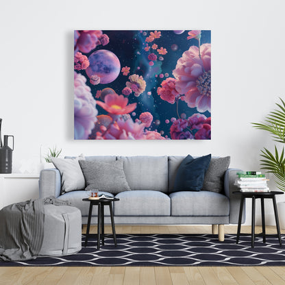 Pink void - 32"x32" Canvas
