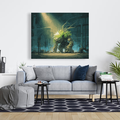 The golem - 24"x24" Canvas