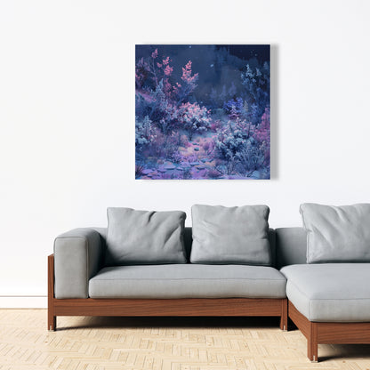 Cold night - 32"x32" Canvas