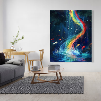 Swirl - 32"x32" Canvas