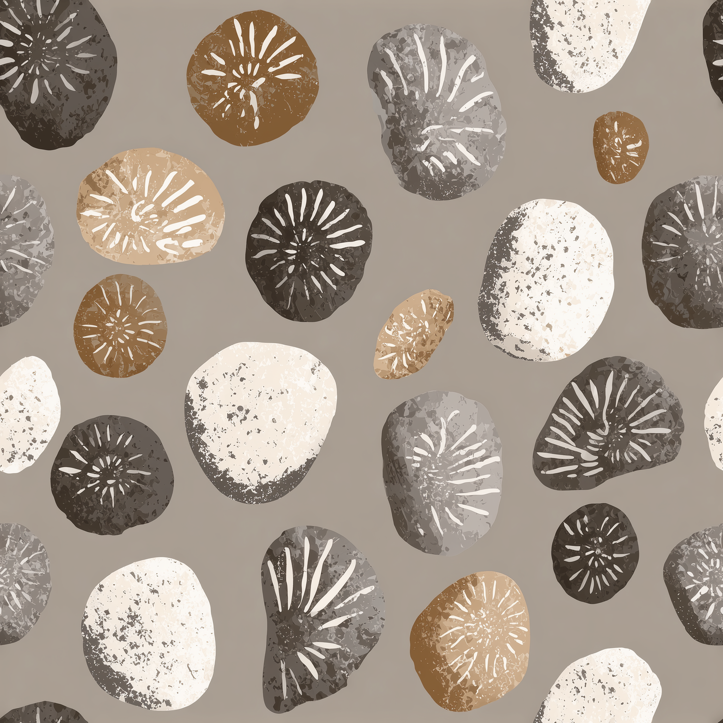 Earthstone Echoes Poly Twill Throw Pillow - Home Decor