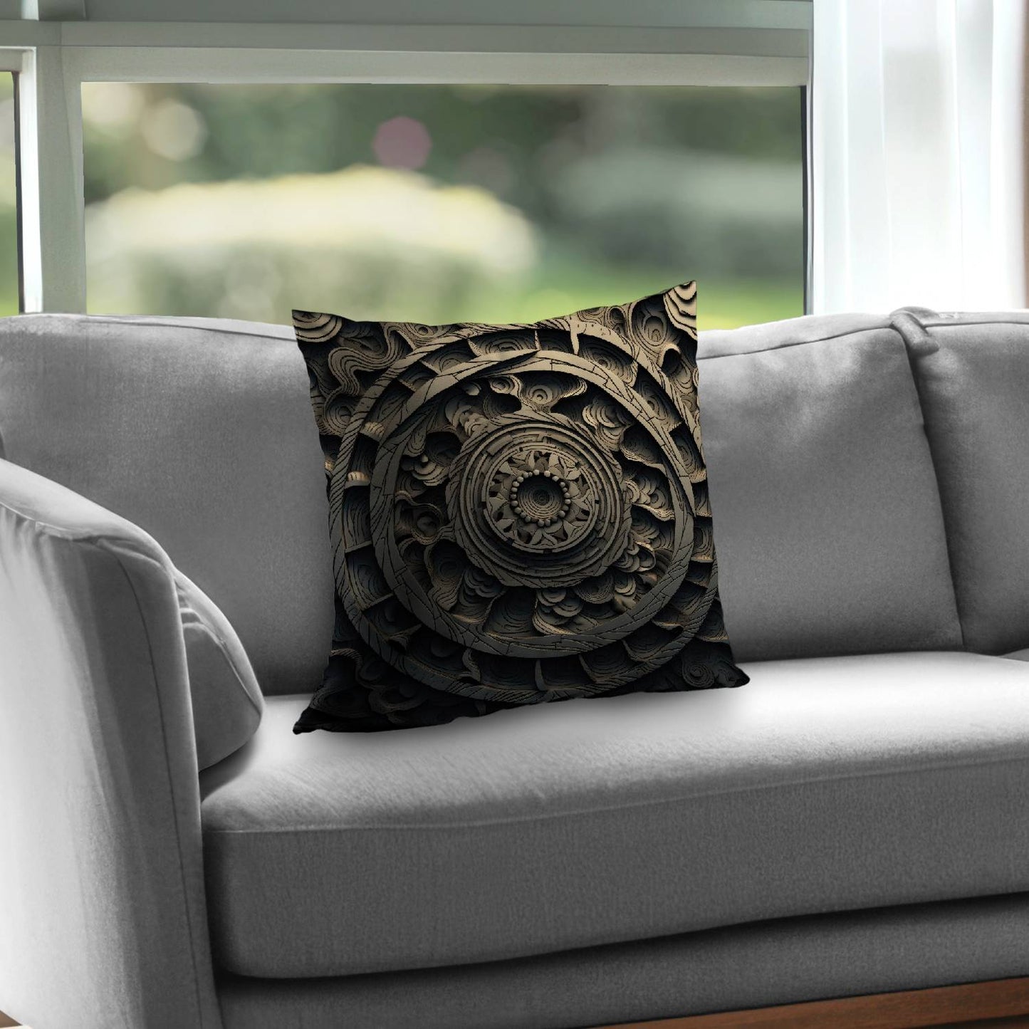 Cycles - Throw pillow - Print on demand