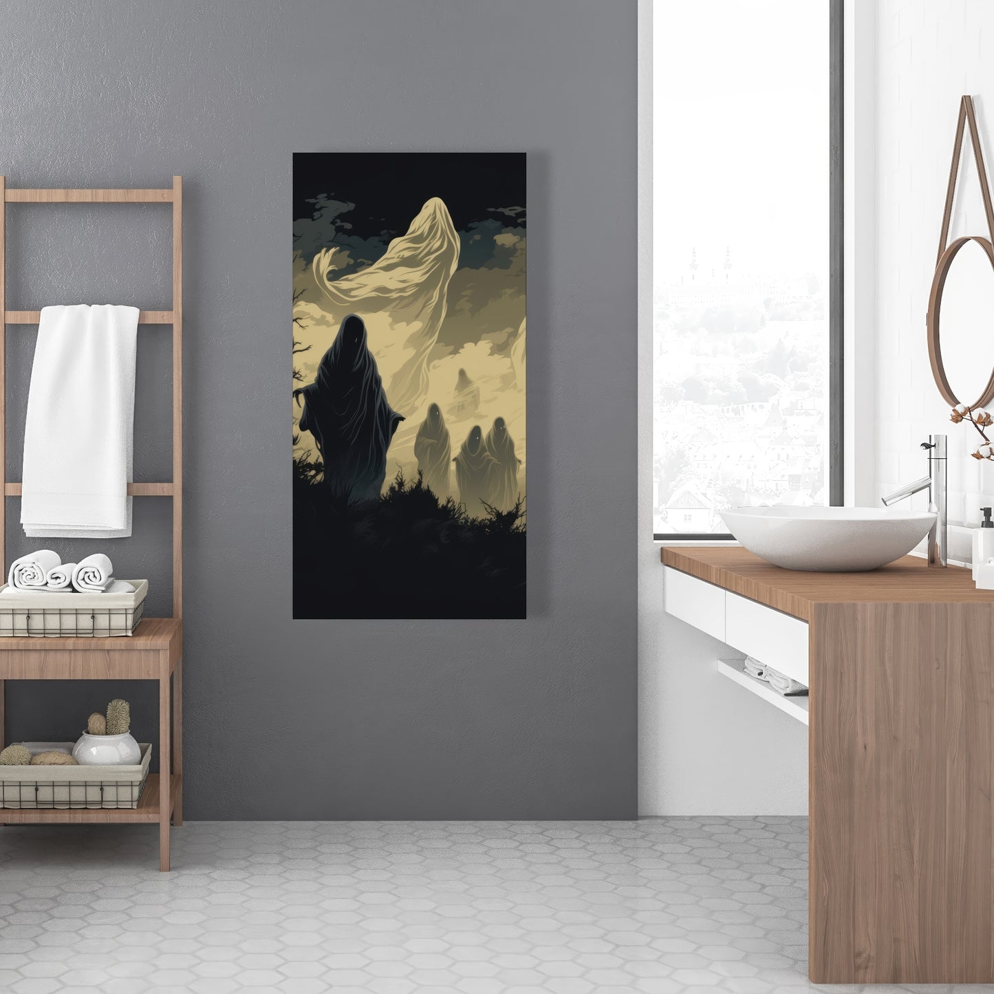 Limbo Black Canvas Art - Modern Home Decor | Chic Wall Design