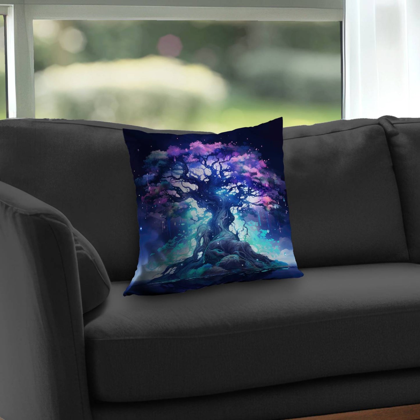 Make a wish - Throw pillow - Print on demand