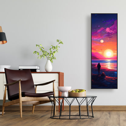 Solitude - 36"x36" Framed canvas