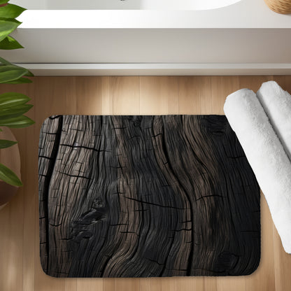 Dark wood - 17"x24" Bath mat
