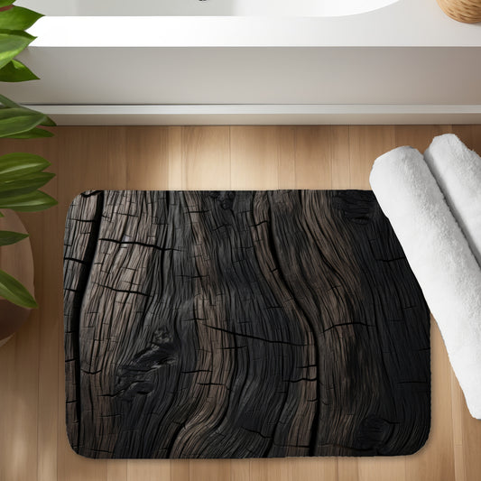 Dark wood - 17"x24" Bath mat