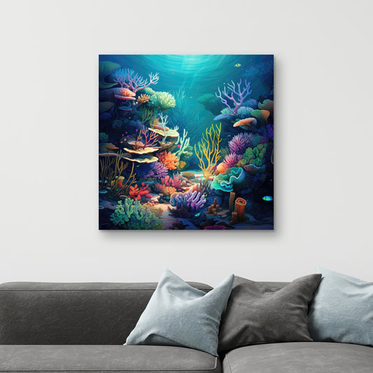 Filled with life - 32"x32" Canvas