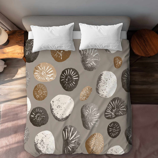 Housse de couette Earthstone Echoes | Linge de lit élégant pour la maison