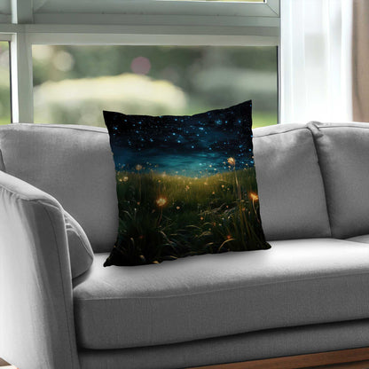 Coussin décoratif en sergé polyester « Ciel nocturne » | Accessoire de décoration intérieure