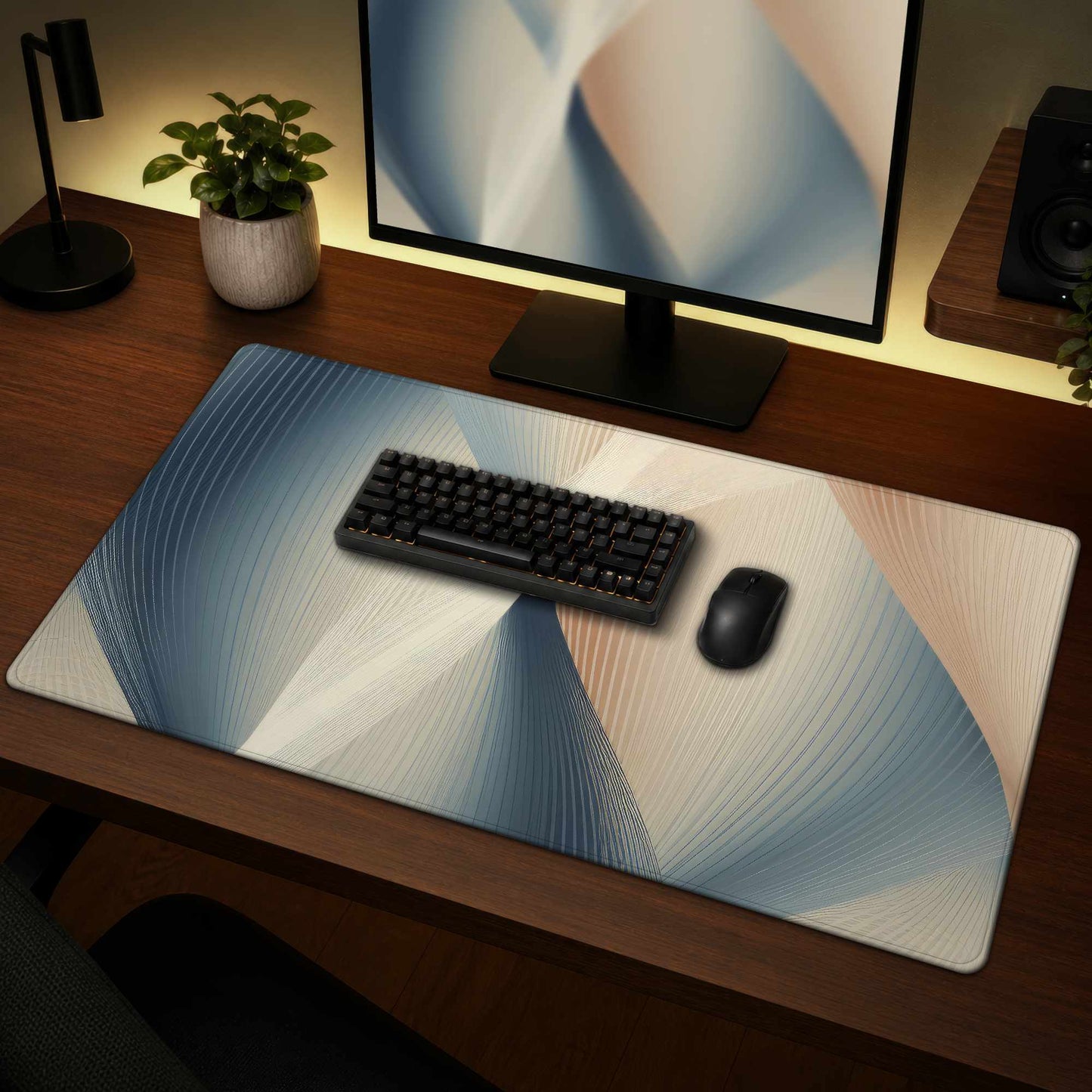 Heavenly Threads Desk Mat - Stylish Home Decor Accessory