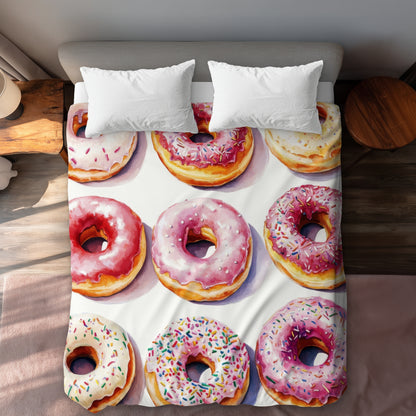 Yummy White Duvet Cover - Elegant Home Decor for Comfort