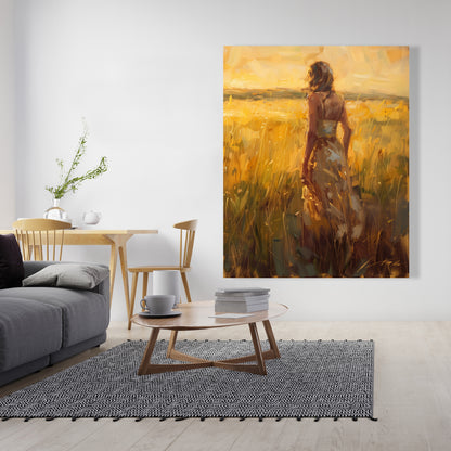 Exploring - 32"x32" Canvas