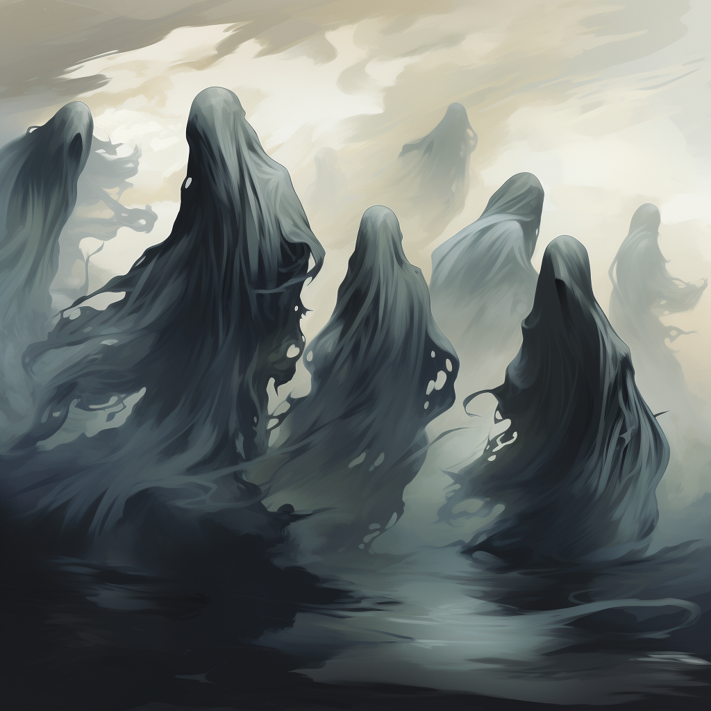 Cursed Lands - Black Canvas Art for Unique Home Decor