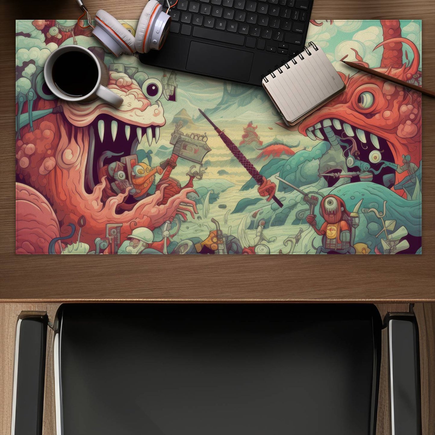 Day of reckoning - Desk mat - Print on demand