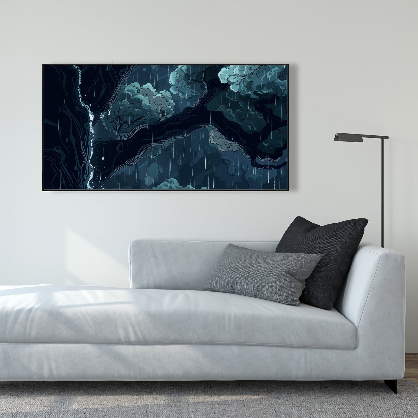 Canopy - 36"x36" Framed canvas