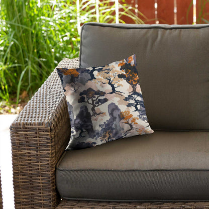 Voidless Poly Twill Throw Pillow - Stylish Home Decor Accent