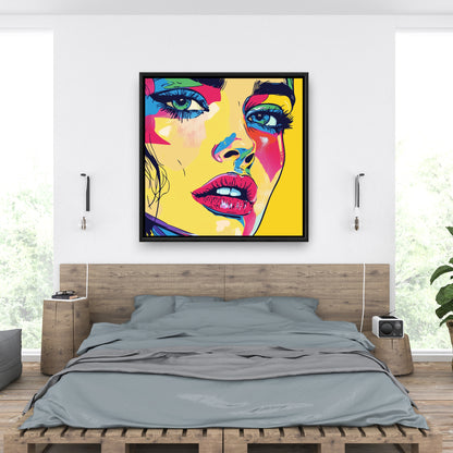 Glaze - 24"x24" Framed canvas