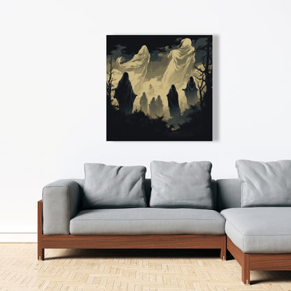 Limbo Black Canvas Art - Modern Home Decor | Chic Wall Design