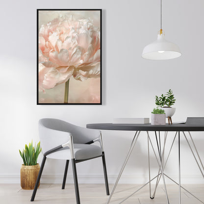Peony - 24"x24" Framed canvas