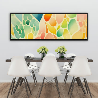 Organic Fruits Orange Framed Canvas | Home Decor Art