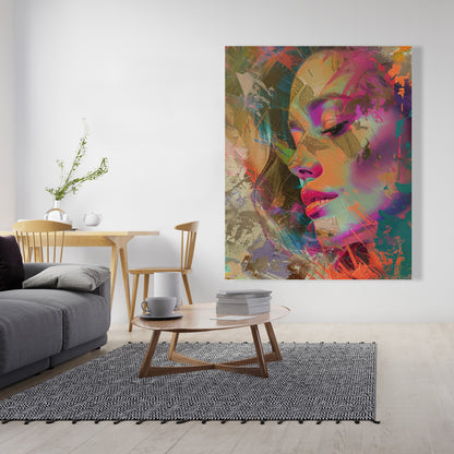 Grunge look - 32"x32" Canvas