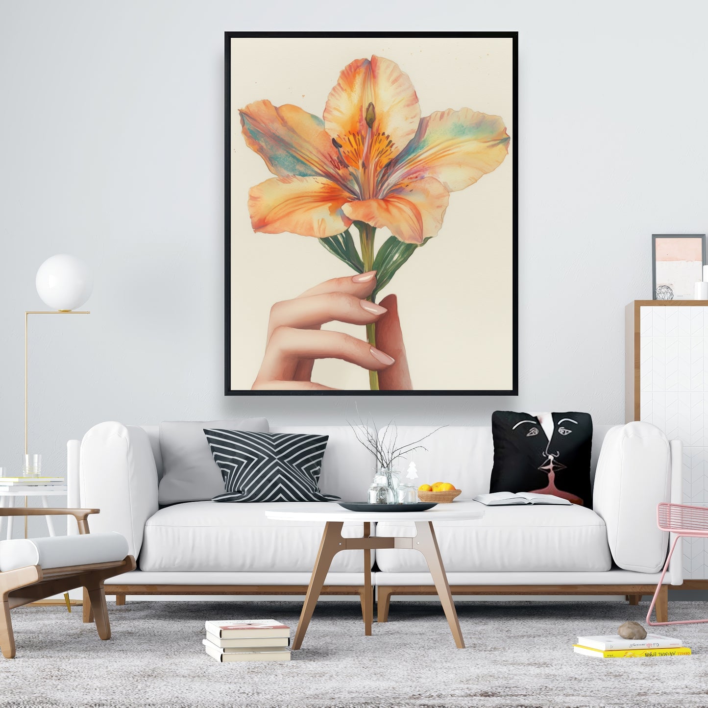Ahold - 24"x24" Framed canvas