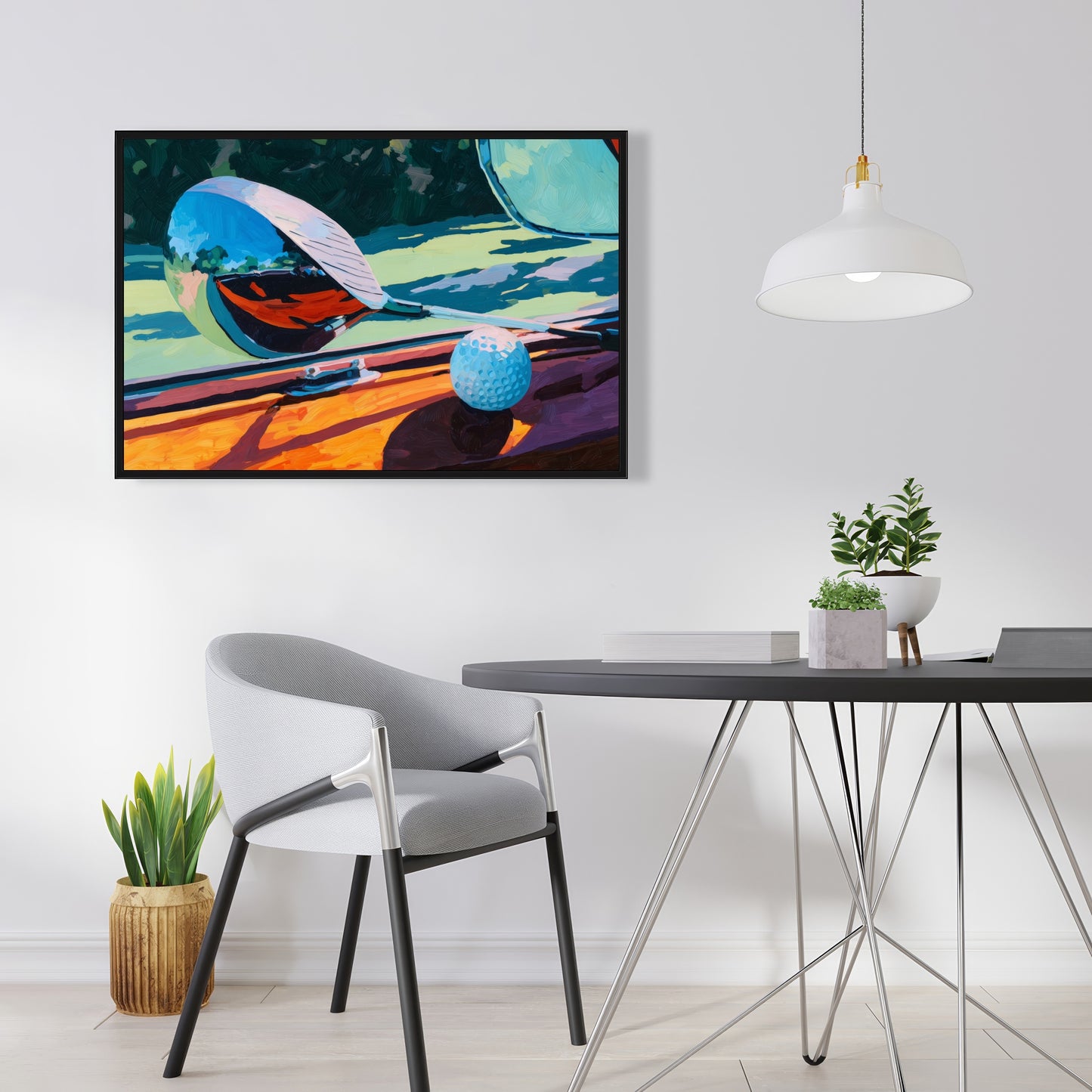 The Drive - Car Summer Framed Canvas for Home Decor | Art
