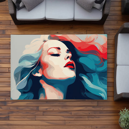 Beauty at its purest - White Outdoor Area Rug for Home Decor